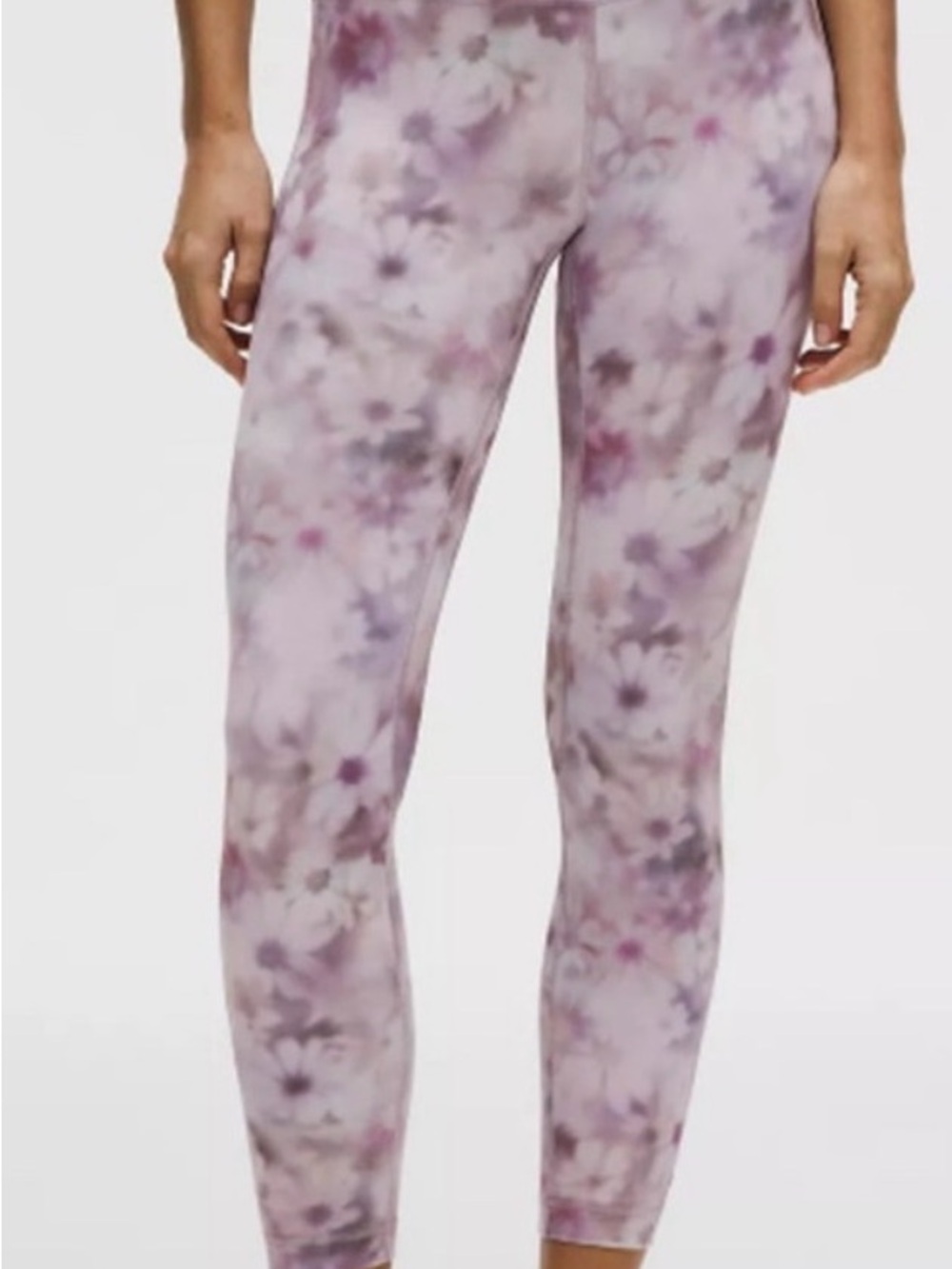 NWT Lululemon High Rise Leggings 25" -  Meadow Haze Pink size 14